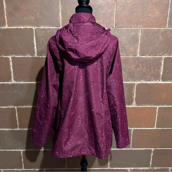 Eddie Bauer Medium Weight Nylon Hooded Jacket Women's Plus 2XL - Picture 5 of 8